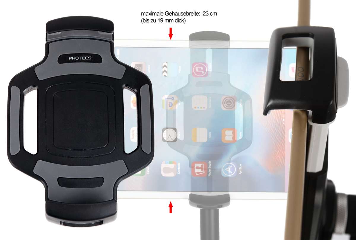 Magnet Tablet-Halterung Pro V6, Befestigung & Halter f. iPad Pro 12.9 ...