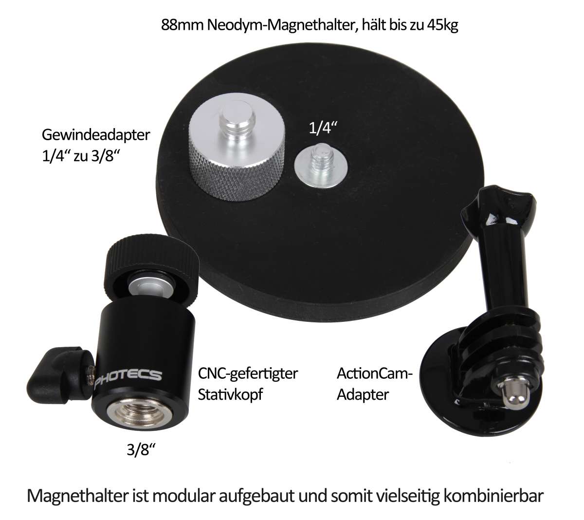 Trend Snappy Magnet-Bithalter – Für 25 Mm Bits, Mit Ausziehbarer Gummispitze
