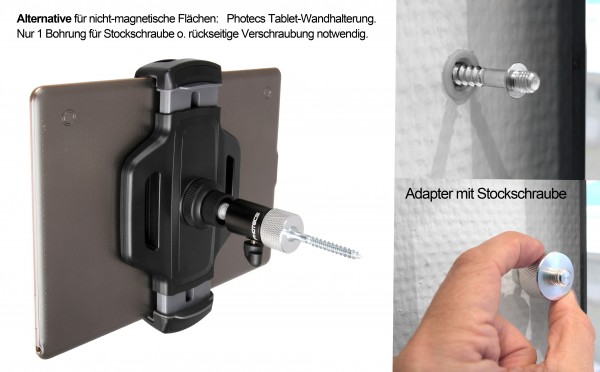 Magnet Tablet-Halterung Pro V6, Befestigung & Halter f. iPad Pro 12.9 ...